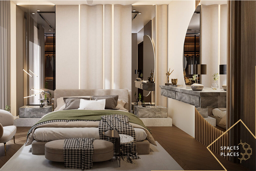 Residential interior design in Lahore by Spaces and Places