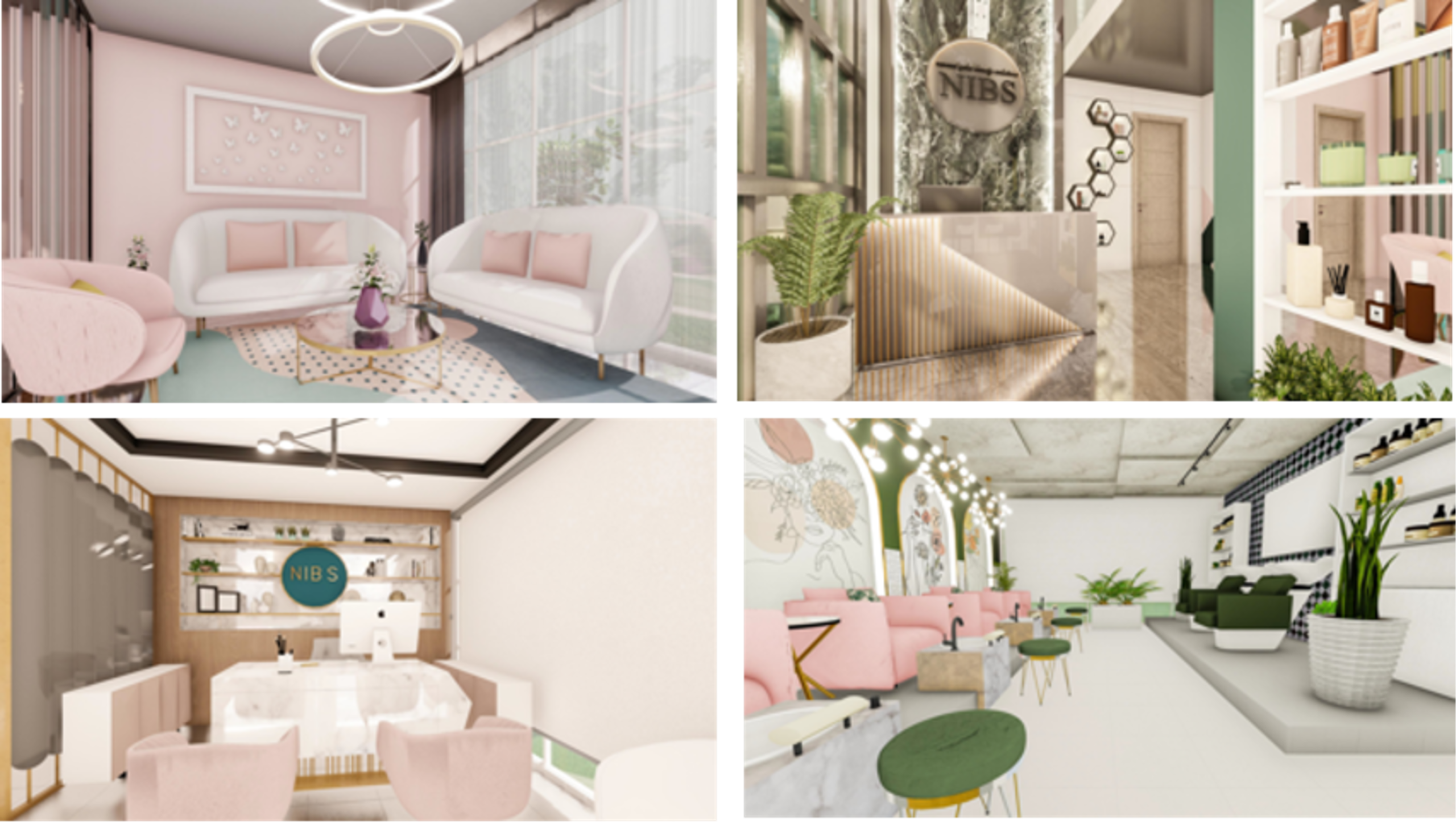 NIB Saloon Luxury Styling Lounge
