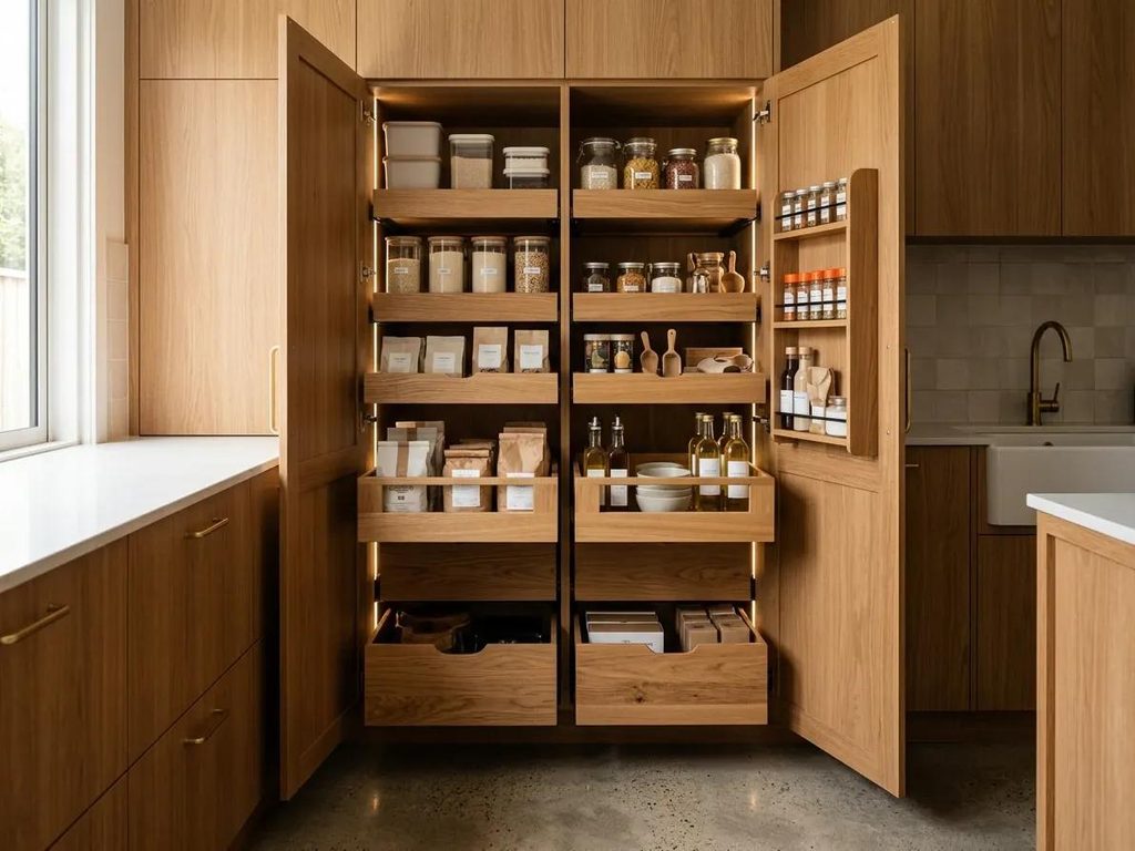 Modern kitchen cabinets and storage ideas