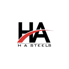 HA Steels Logo
